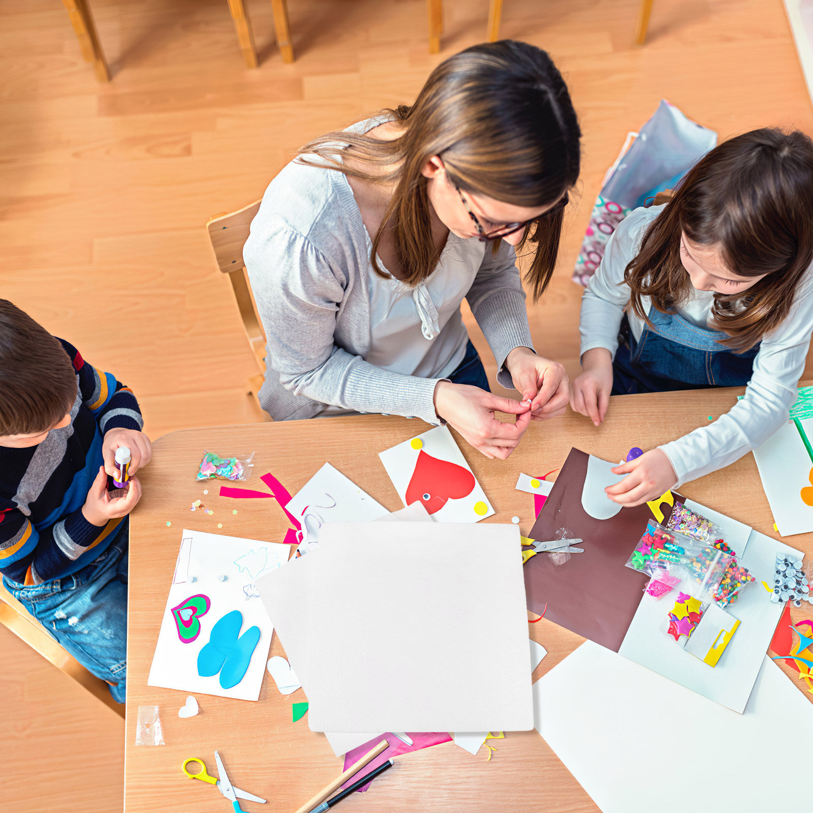 Art Craft For Kindergarten - قطعتان من ألواح الفوم عالية الكثافة