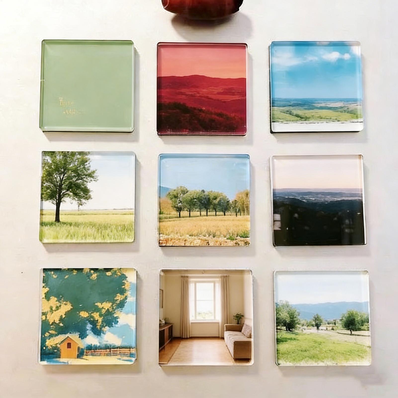 10 قطع 5×5 سم طقم مغناطيس ثلاج - مراجعة Art Craft Magnet وسعره