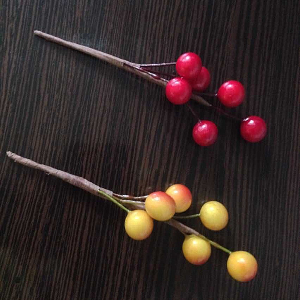 10 قطع من أغصان التوت الاصطناع - مراجعة Art Craft Bar وسعره