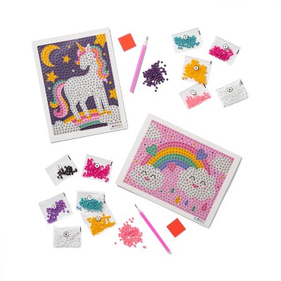 2 قطعة من ملصقات جيم آرت مقاس  - مراجعة Art Craft Unicorn وسعره