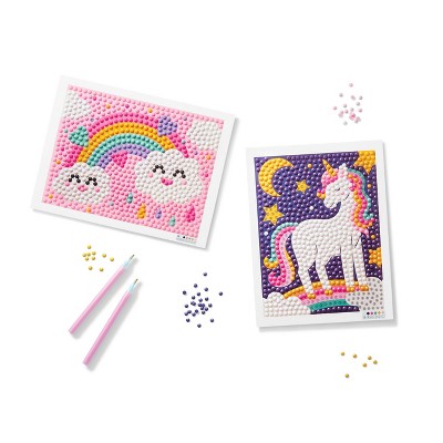 2 قطعة من ملصقات جيم آرت مقاس  - مراجعة Art Craft Unicorn وسعره
