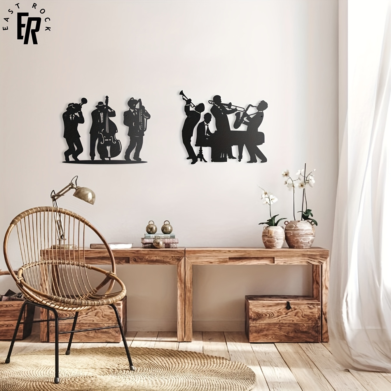 ديكور جداري على شكل صورة ظلية  - مراجعة Art Craft Bar وسعره