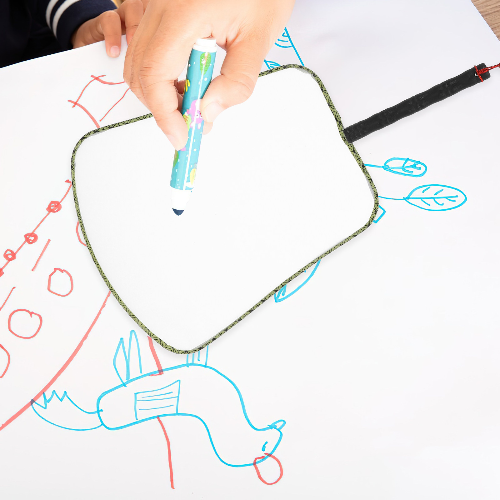 مروحة يدوية من الحرير الأبيض ( - مراجعة Art Craft For Kindergarten وسعره