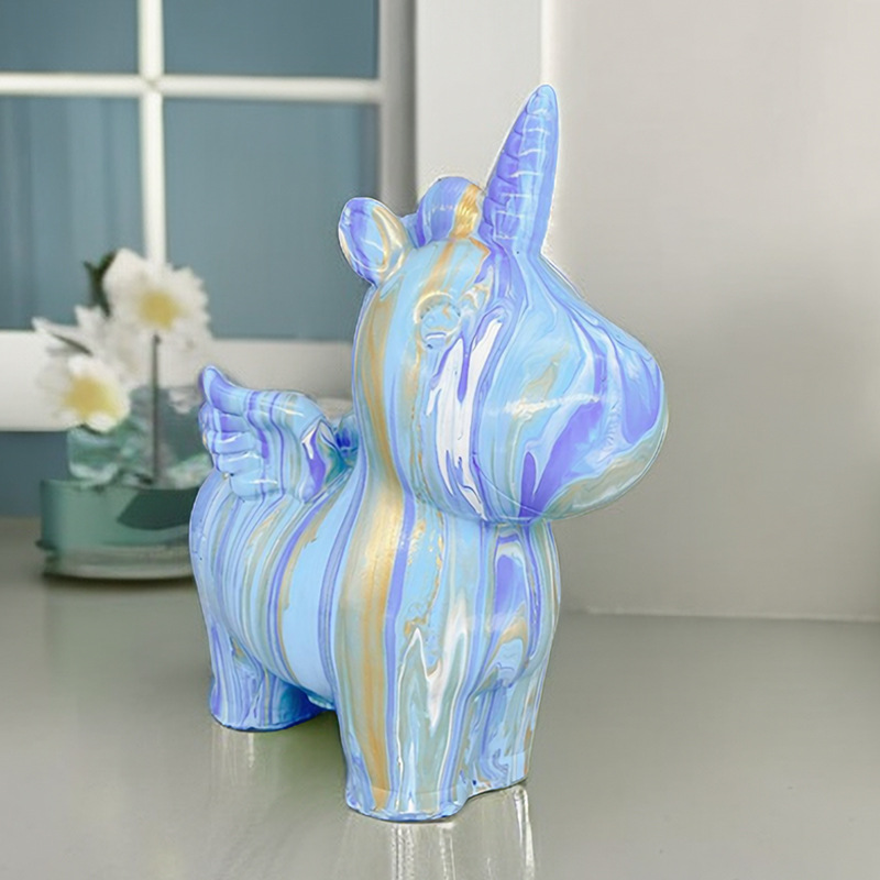 مجموعة دهانات أكريليك سائل وحي - مراجعة Art Craft Unicorn وسعره