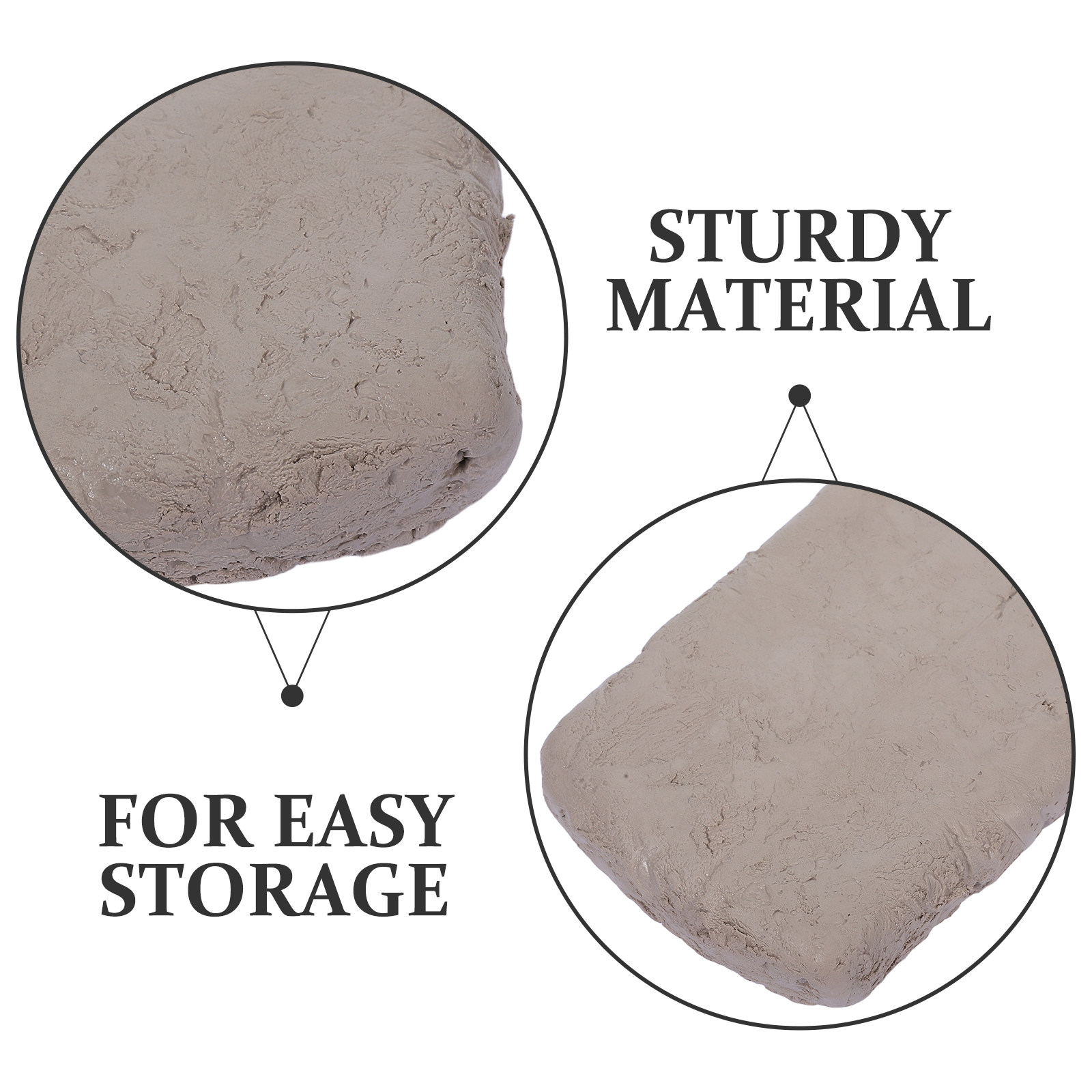 مجموعة واحدة من الصلصال الأبيض - مراجعة Air Dry Clay وسعره