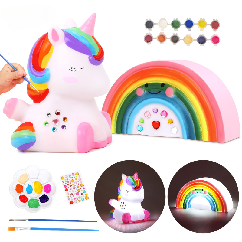قم بتطلاء Unicorns الخاصة بك D - مراجعة Art Craft Unicorn وسعره