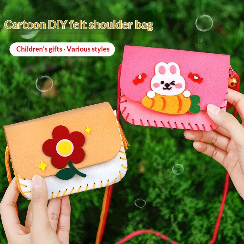 مجموعة صنع حقائب اللباد اللطيف - مراجعة Art Craft For Kindergarten وسعره