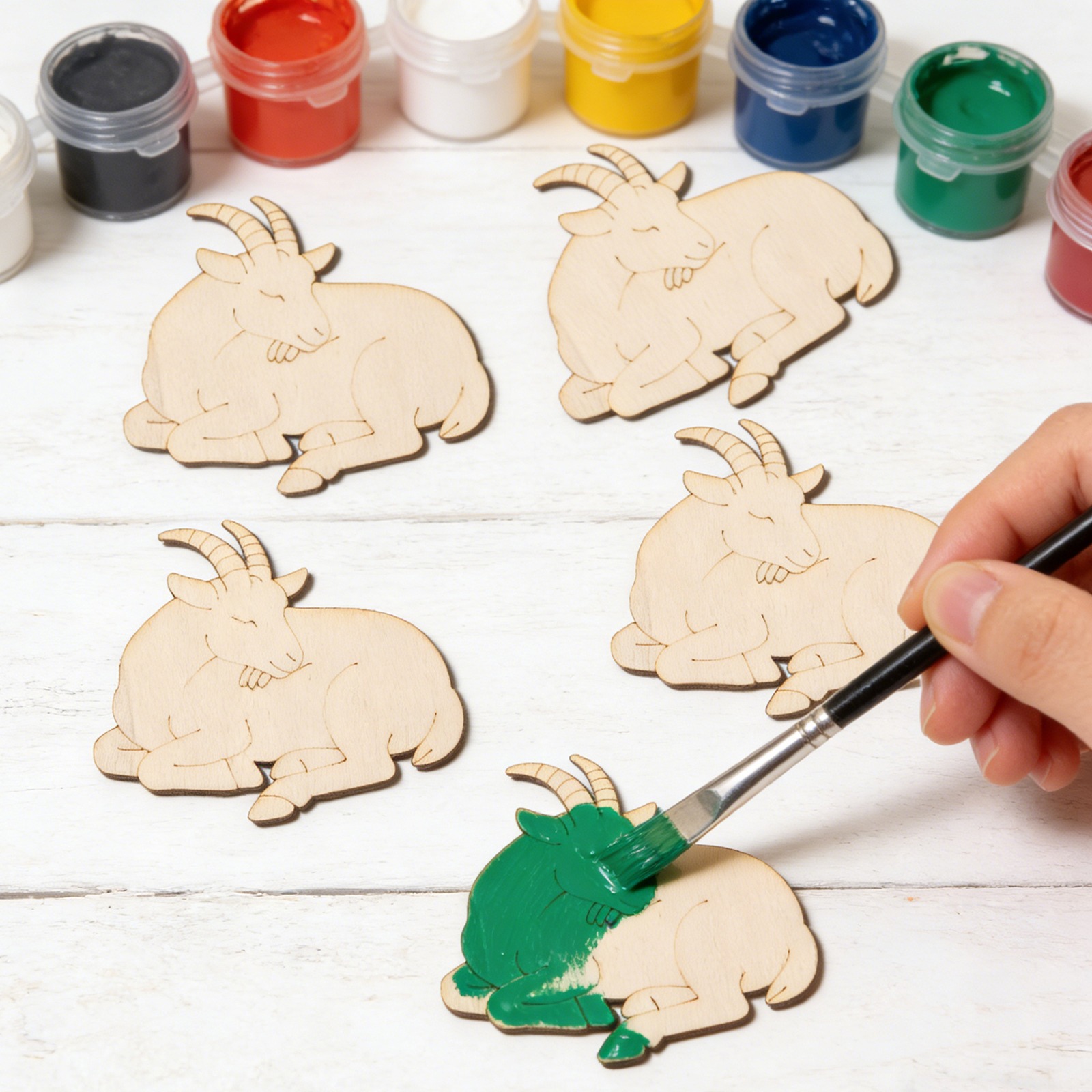 مجموعة من 10 قطع من الحيوانات  - مراجعة Art Crafts وسعره