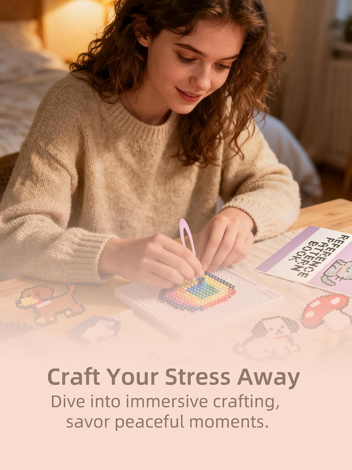 طقم خرز حراري - سهل الاستخدام  - مراجعة Art Crafts وسعره