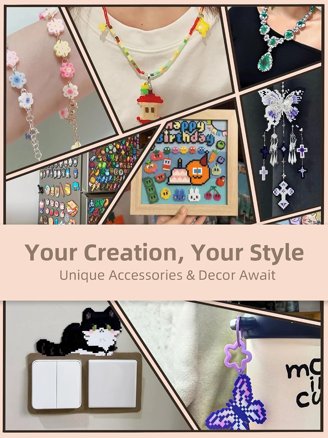 طقم خرز حراري - سهل الاستخدام  - مراجعة Art Crafts وسعره